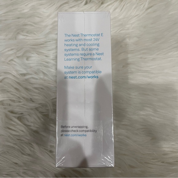 google Other Google T400es Nest Thermostat E Smart Thermostat White